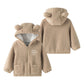 Süße Kapuzenjacke 'Teddy' sand
