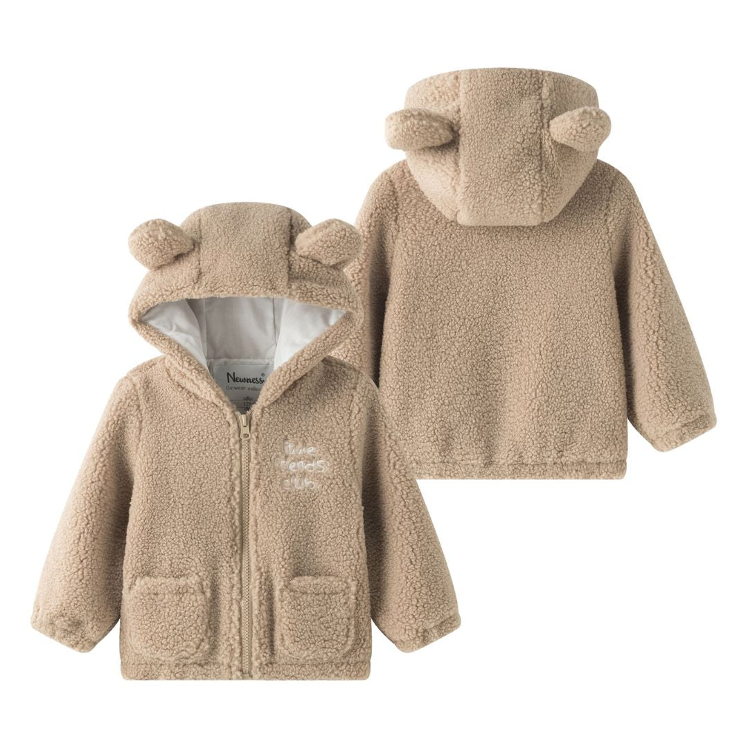 Süße Kapuzenjacke 'Teddy' sand
