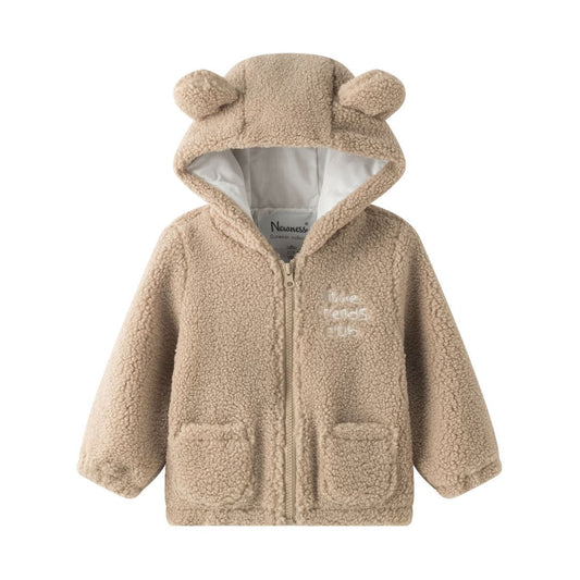 Süße Kapuzenjacke 'Teddy' sand