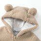 Süße Kapuzenjacke 'Teddy' sand