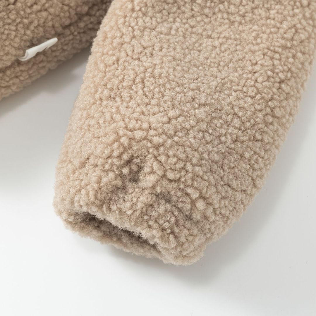 Süße Kapuzenjacke 'Teddy' sand