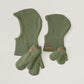Baby & Kinder Balaclava Sturmhaube GOTS Bio-Baumwolle olive