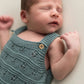 Neugeborenen & Baby Strampler 'Openwork' blau