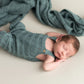 Neugeborenen & Baby Strampler 'Openwork' blau