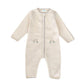 Baby Strampler Langarm Overall mit Applikation