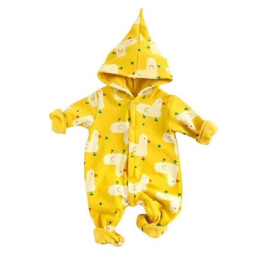 Baby Overall 'Ente gut alles gut' gelb