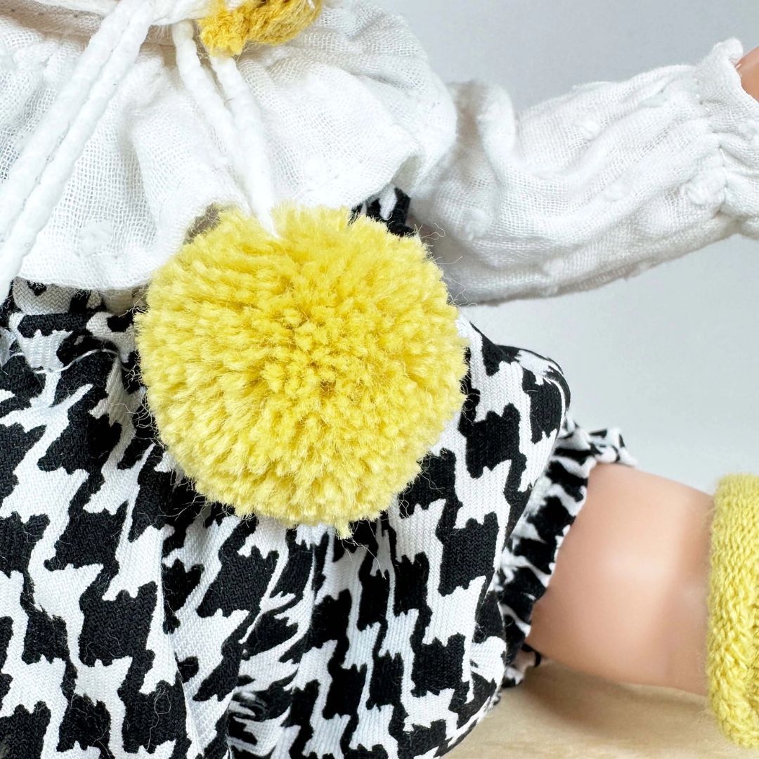 Bewegliche Baby Puppe 'Elodie'