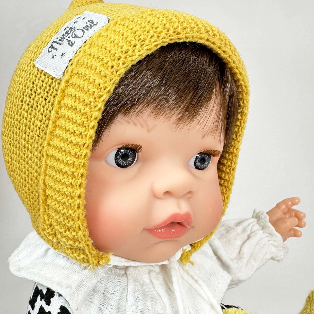 Bewegliche Baby Puppe 'Elodie'