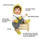Bewegliche Baby Puppe 'Elodie'