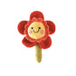 Baby Rassel 'Blume mit Stiel rot'