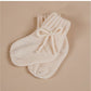 Babysocken 100 % Merinowolle creme