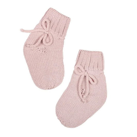 Babysocken 100 % Merinowolle rosa