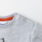 Baby Sweatshirt aus aufgerautem Fleece 'Little Monster'