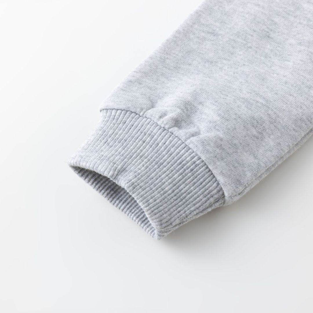 Baby Sweatshirt aus aufgerautem Fleece 'Little Monster'