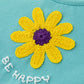 Baby Sweatshirt aus aufgerautem Fleece 'Flower'