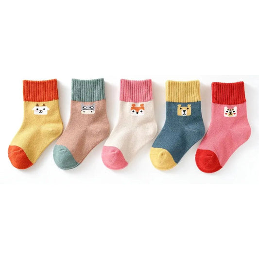 Kinder Socken mit Tiermotiven