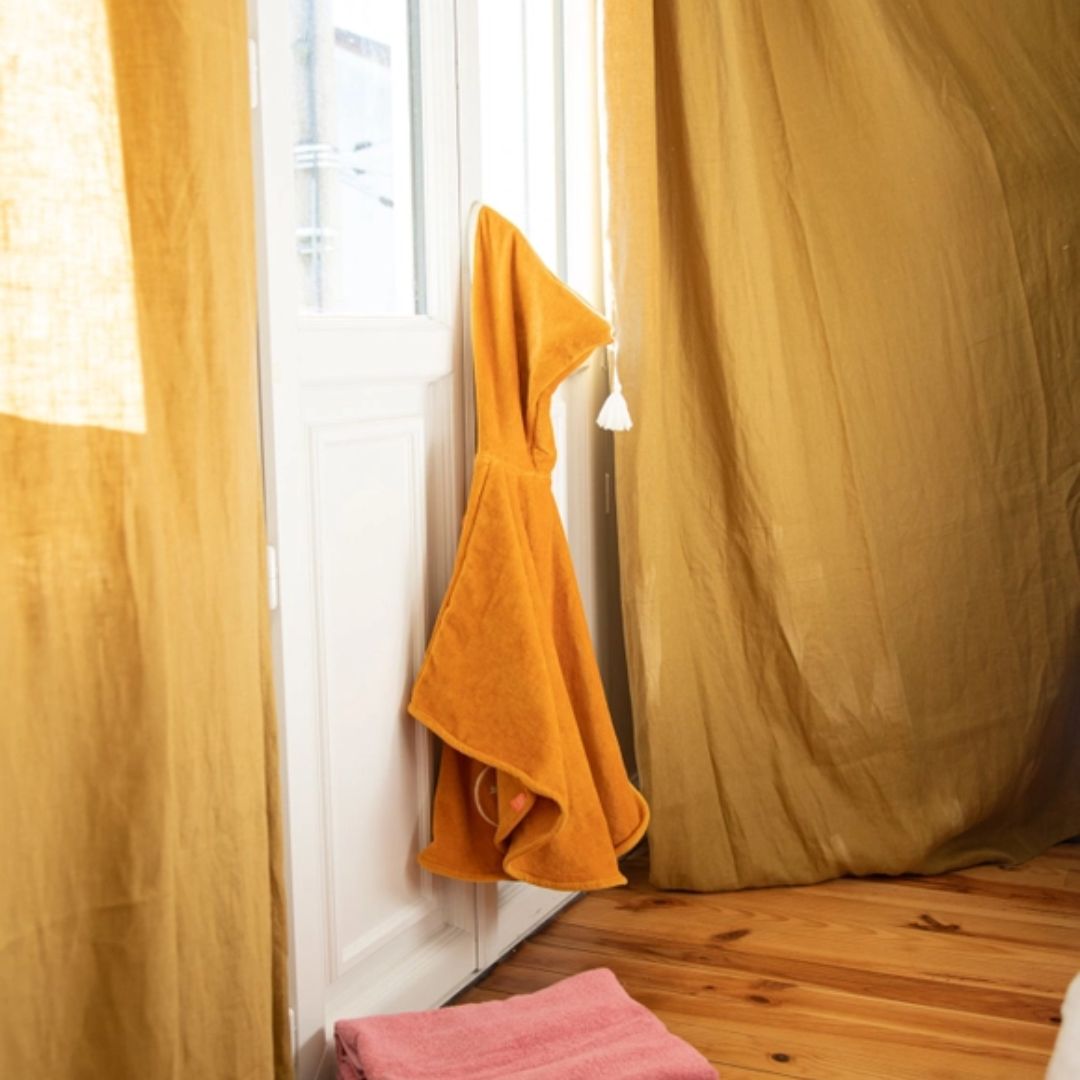 Badecape Poncho für Kinder Löwe