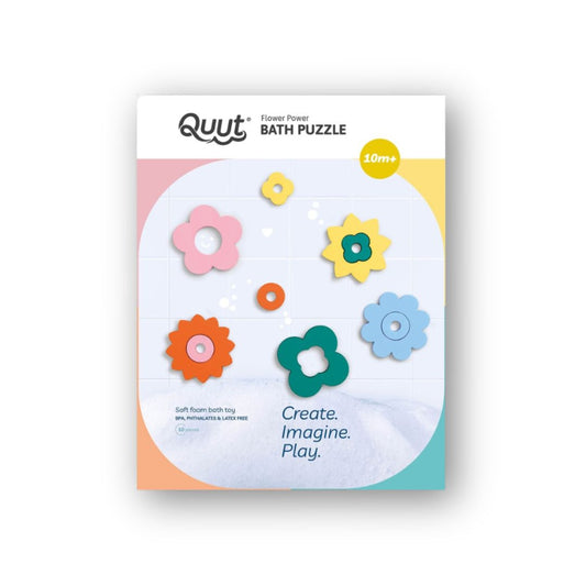 Badepuzzle 'Flower Power'