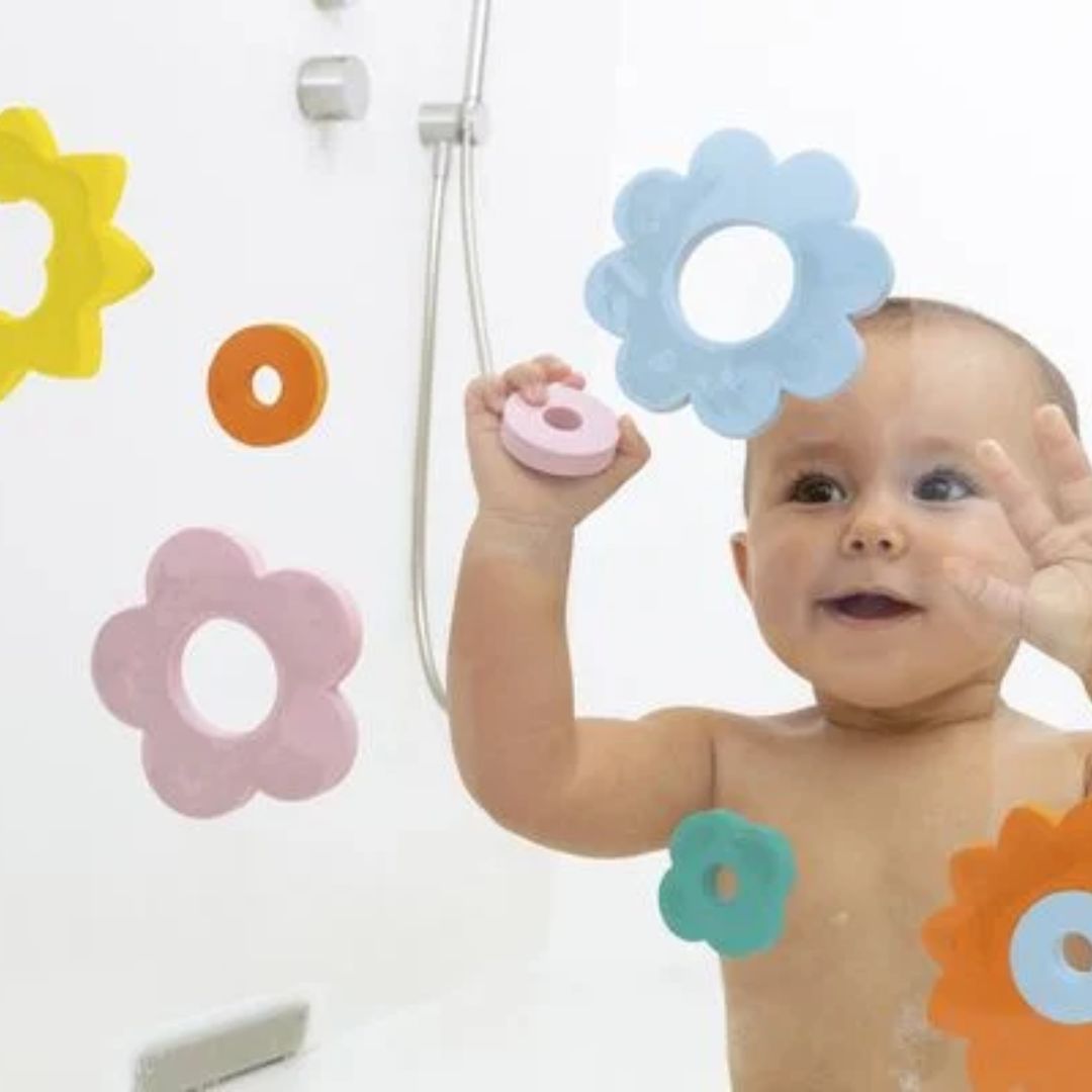 Badepuzzle 'Flower Power'