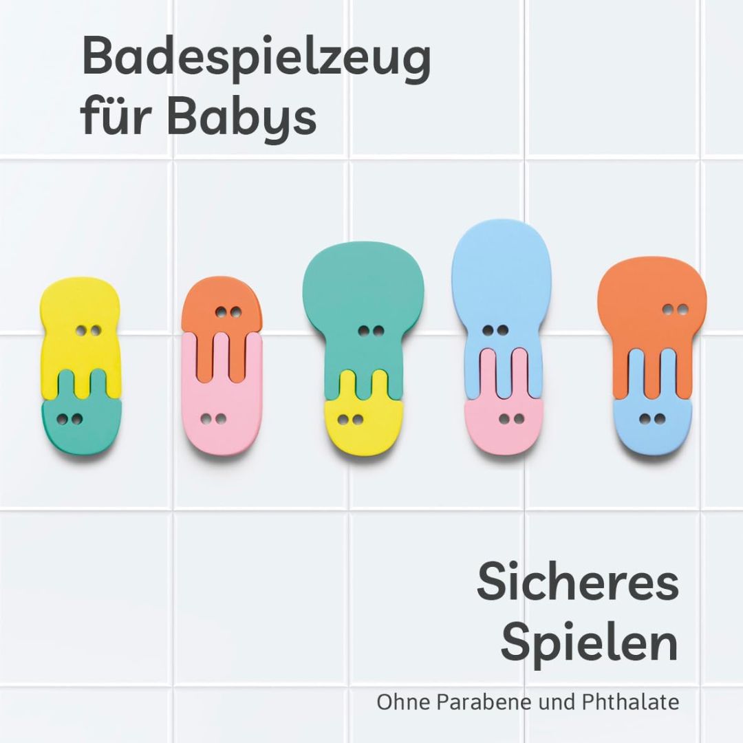 Badepuzzle 'Quallen'