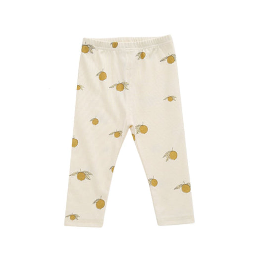 Baumwoll Leggings 'Lemon Squeezy'