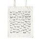 Baumwolltasche 'Busenfreunde' natur