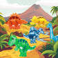 Magnetische Dinosaurier Figuren-Set 5-teilig