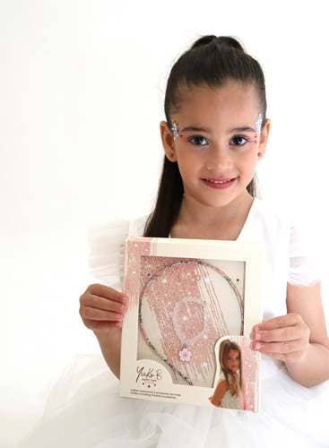 Geschenkset für Kinder mit 3 modischen Accessoires rosa