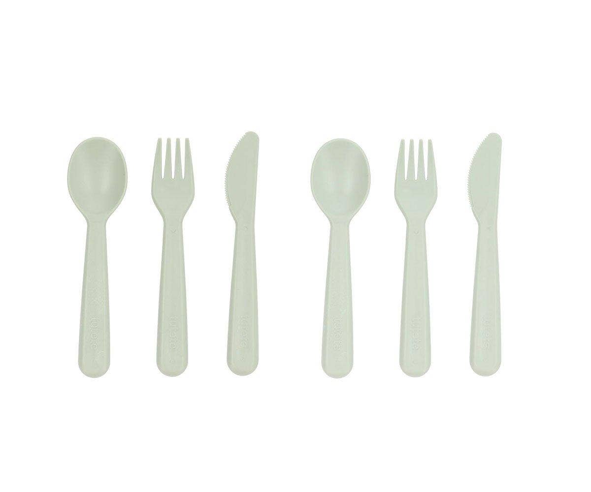 6 Besteck Tutete Salbei