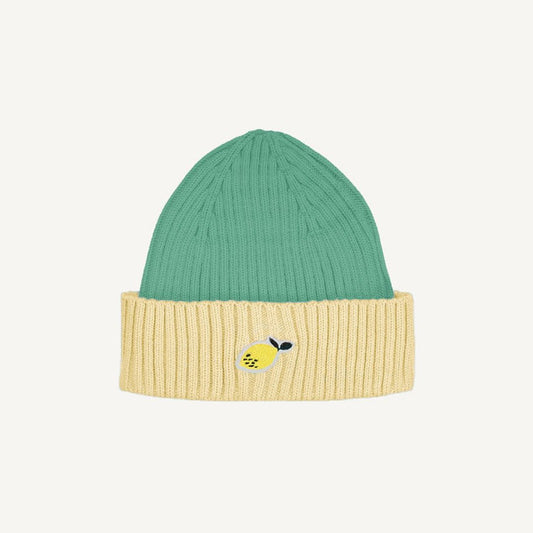 Beanie gelb/grün