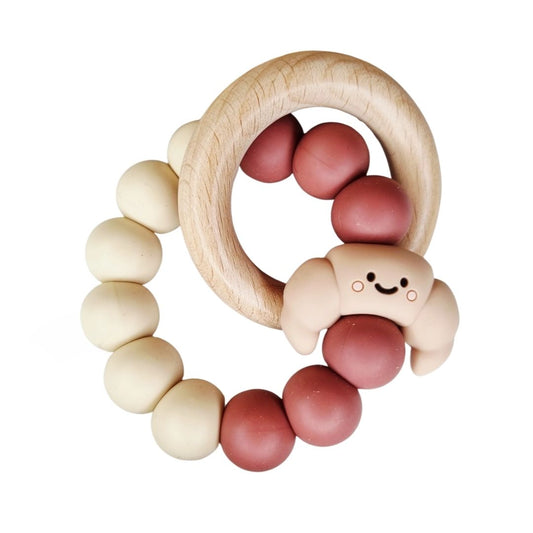 Happy Beißring 'Croissant' blush
