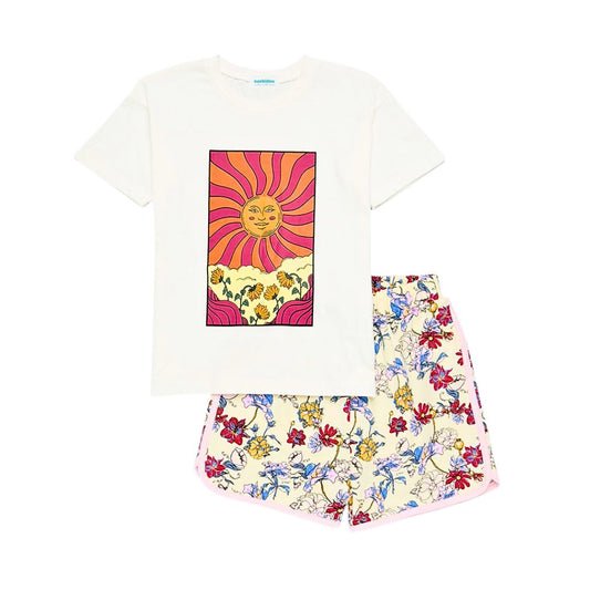 Bekleidungsset T-Shirt und Shorts 'Sommer'