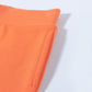 Shorts orange unifarben