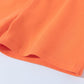 Shorts orange unifarben