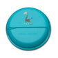 Bento Disc Lunchbox groß für Kinder 'Giraffe blau'