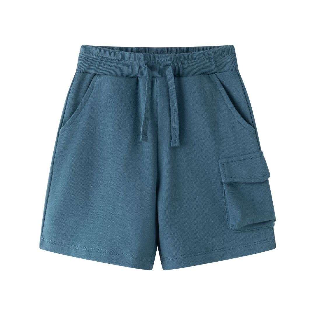 Jungen Shorts 'Bermuda Pants' petrol