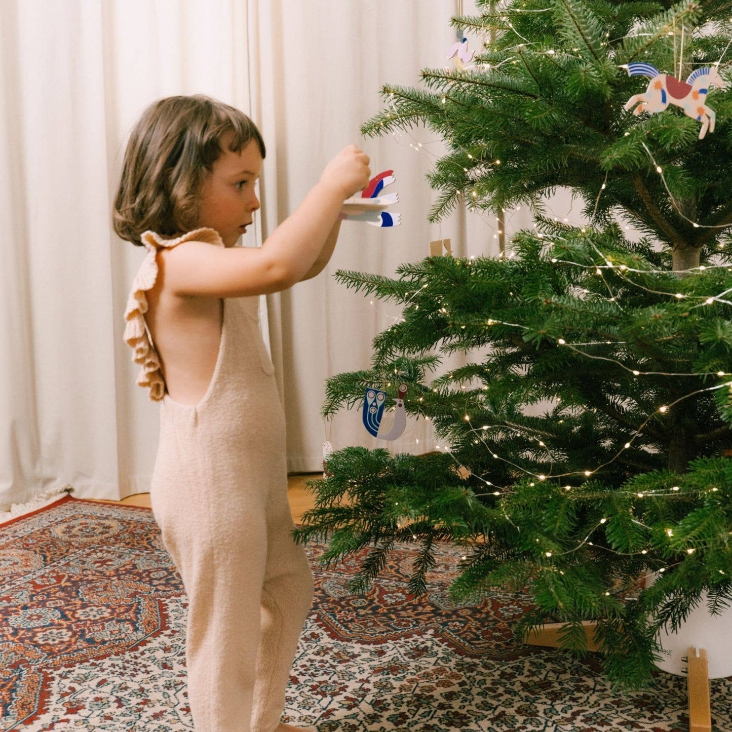 3D-Weihnachtsschmuck 'Schlittschuhläufer'