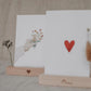 Karten- und Blumenhalter 2er Set 'Mama'