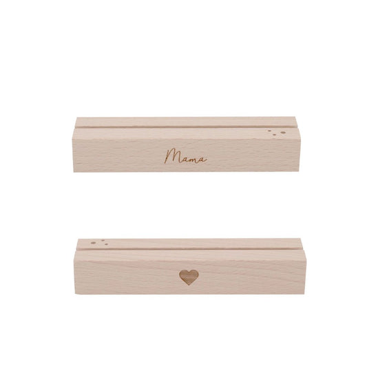 Karten- und Blumenhalter 2er Set 'Mama'