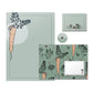 Briefpapier Set 04 'Maus mit Möhre'