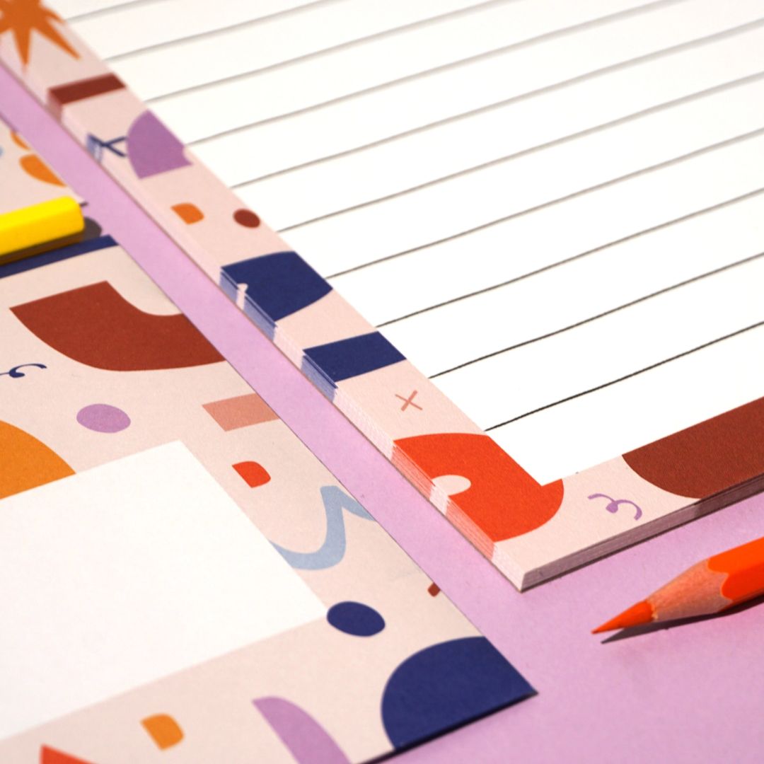 Briefpapier Set 'Kunterbunt'