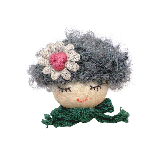 Magnet handgefertigt 'Curly Girly'