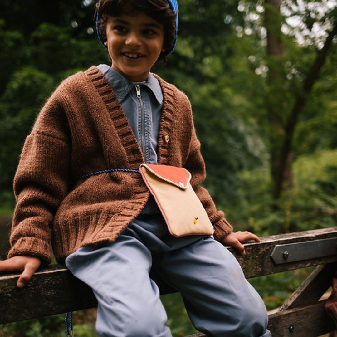 Brusttasche Adventure 'meet me in the meadows' clay