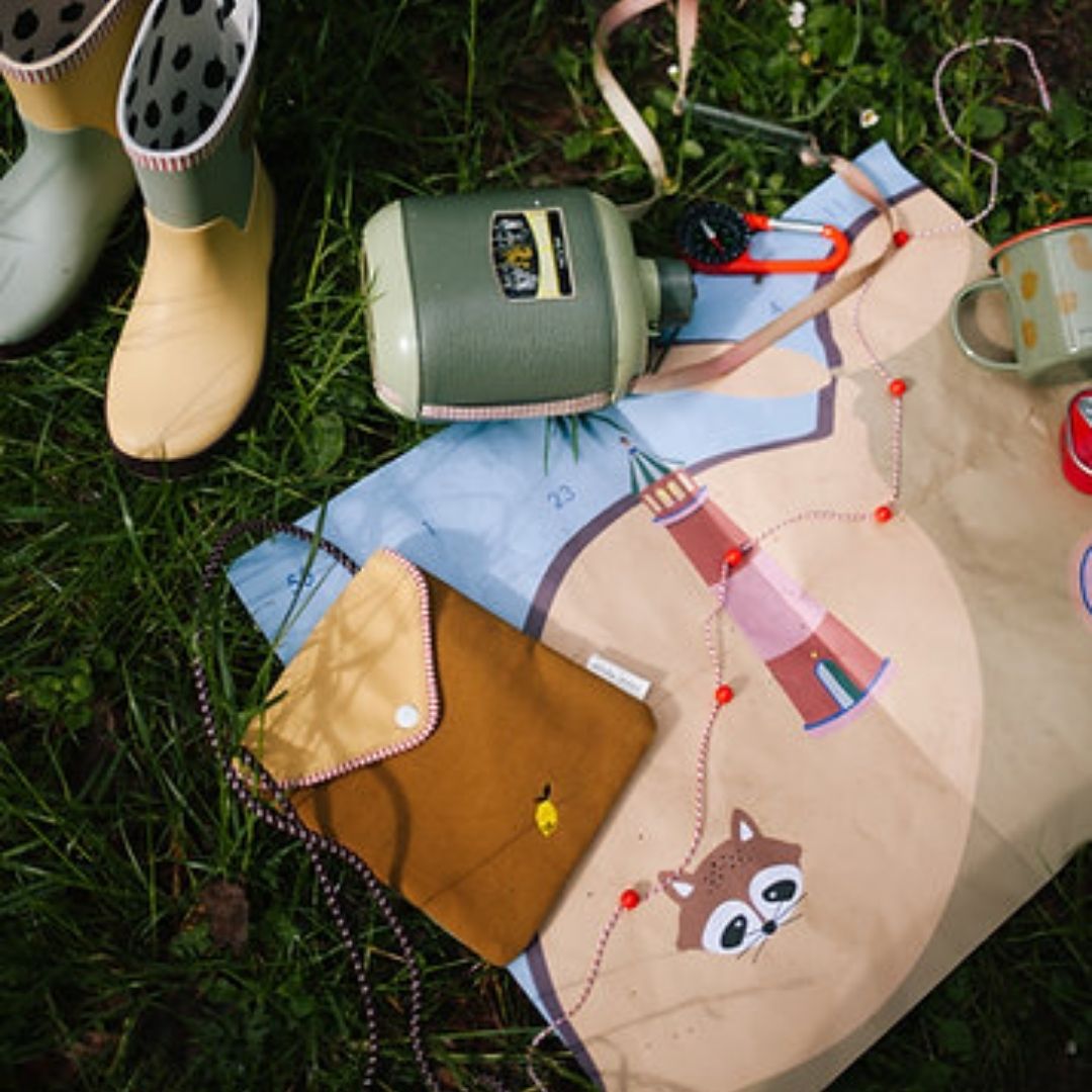 Brusttasche Adventure 'meet me in the meadows' khaki