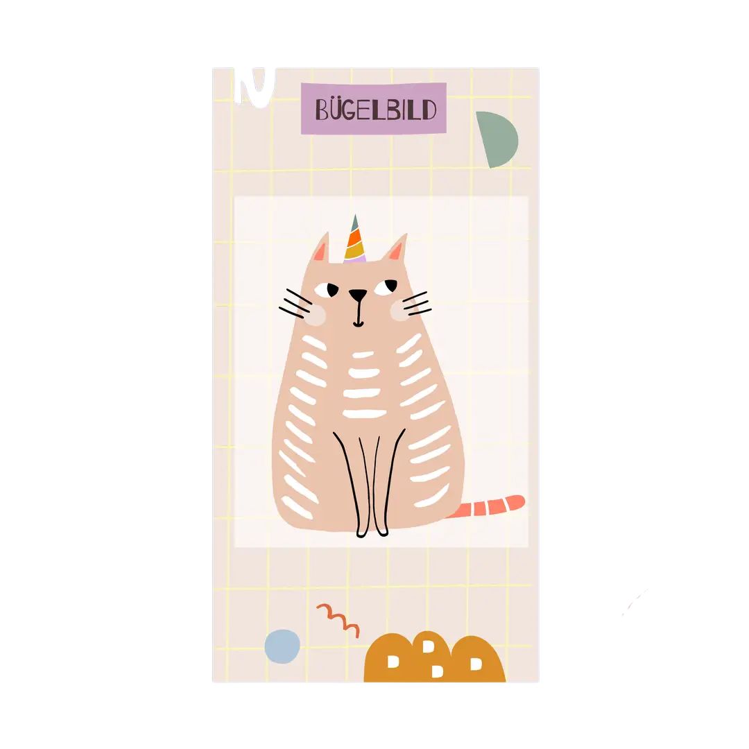 Bügelbild 'Cool Cat'