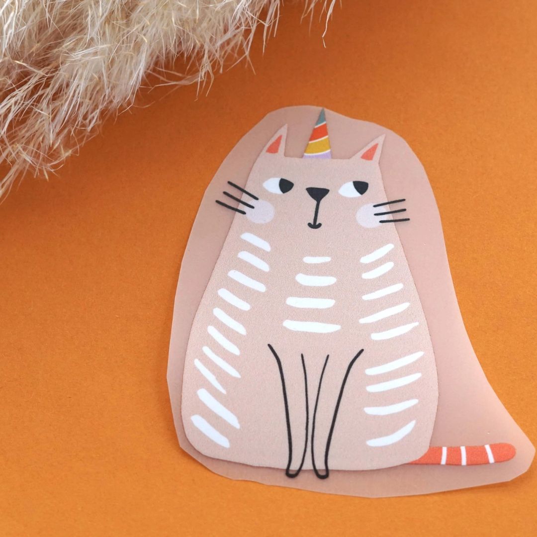 Bügelbild 'Cool Cat'