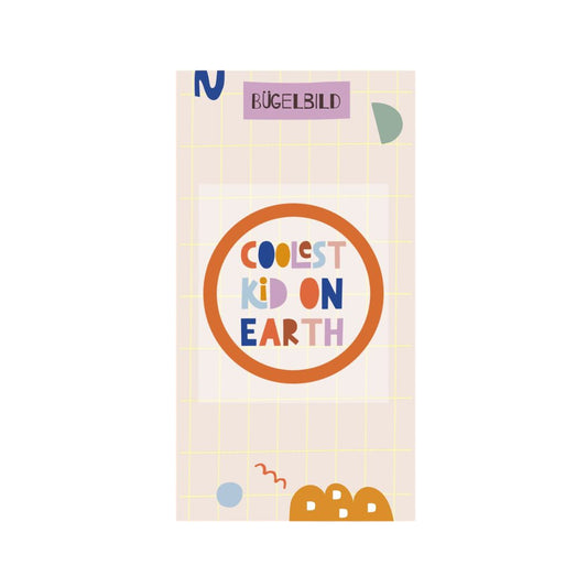 Bügelbild 'Coolest Kid On Earth'