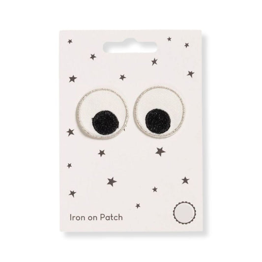 Aufnäher zum Aufbügeln 'lustige Augen'
