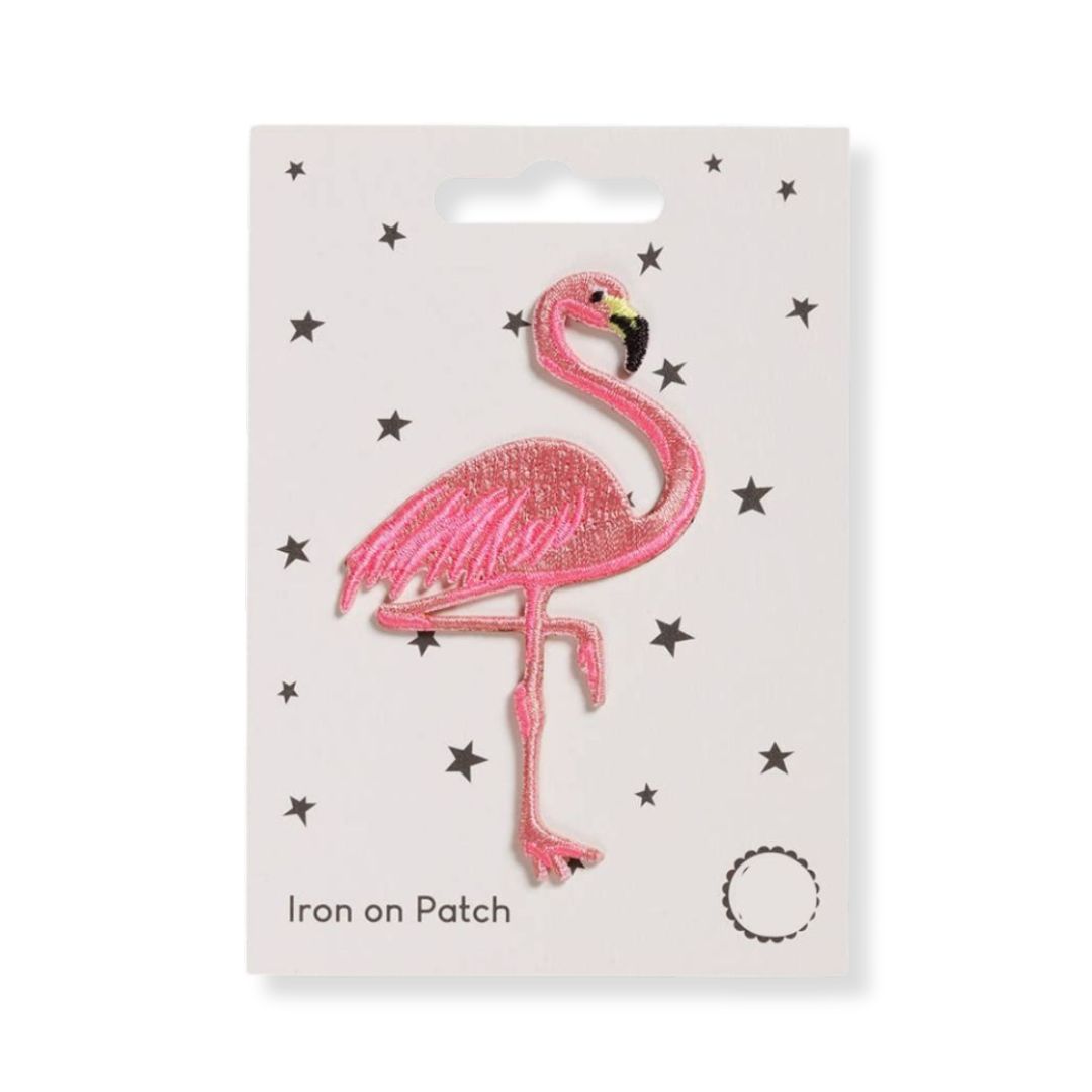 Aufnäher zum Aufbügeln 'Flamingo'