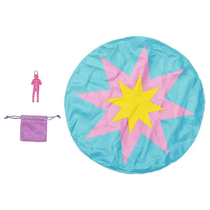 Bunter Fallschirmspringer